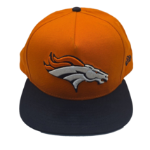 Denver Broncos 9Fifty NFL New Era Snapback Cap Hat Orange Medium Large - €14,45 EUR