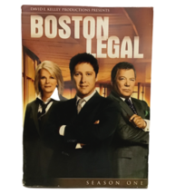 Boston Legal Season 1 DVD 2009 DVDs 5 Disc Set All Play great - £13.36 GBP