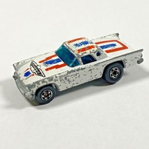 Hot Wheels Ford 1957 T-BIRD 1977 Red White Blue Vintage Die Cast Toy Car - $29.95