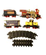 New Bright The Railroad Eastern Express Train Set Tracks, Engines &amp; Cars - $58.95