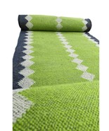 Handmade Kilim Runner Rug For Stair Decor/ Handwoven Wool And JuteRunner... - $2,343.78 MXN