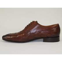 Men's GENIO Genuine Braided Leather Upper And Sole Shoes Turkey 120197862 Cognac image 4