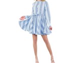 Thml Long Sleeve Striped Dress Blue - $56.00
