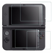 Screen Protector Compatible New 3Ds Xl, 4 Pcs Tempered Glass For Top Screen And  - £11.84 GBP