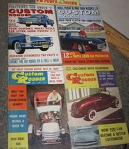 Vintage LOT of 4 Custom Rodder Magazine Barracuda February April June 1962 1958 - £20.86 GBP