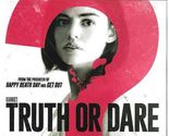 Blu-Ray - Truth Or Dare: Unrated Director&#39;s Cut (2018) *Lucy Hale  / Hor... - $7.00
