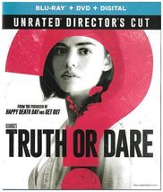 Blu-Ray - Truth Or Dare: Unrated Director&#39;s Cut (2018) *Lucy Hale  / Hor... - £5.59 GBP