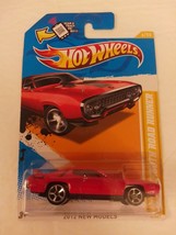 Hot Wheels 2012 #006 Red &#39;71 Plymouth Road Runner MC5 New Models 06/50 MOC - £9.40 GBP