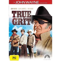 True Grit DVD | John Wayne, Glen Campbell | Region 4 - £8.83 GBP