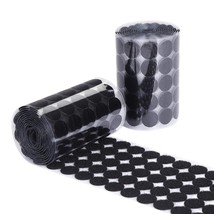 Sticky Back Coins Black Self Adhesive Dots 1000Pcs(500 Pairs) 3/4&quot; Diame... - £20.43 GBP
