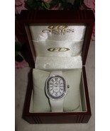 Oniss Paris Ceramic Watch Saphire Crystal Swiss Movement white /silver n... - £118.26 GBP