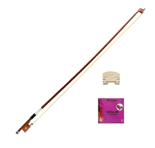 4/4 Violin Bow, E String , Bridge for replacement ~ Natural - $25.99