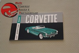 1957 Chevrolet Chevy Corvette Vette Glovebox Owners Manual - £16.77 GBP