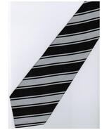 EB7 Black Silver Necktie - $19.99