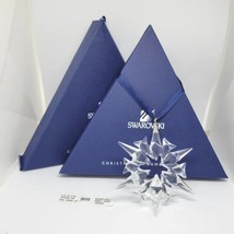 Swarovski Crystal 2007 Annual Snowflake Star Christmas Ornament  - $113.31