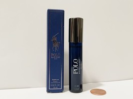 Polo Ralph Lauren Blue Parfum 0.34 oz / 10mL Travel mini Spray New in Box - £14.38 GBP