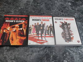 Ocean&#39;s Eleven Ocean&#39;s Twelve Ocean&#39;s Thirteen Series DVD - £3.29 GBP