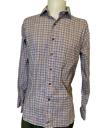 David Donohue Plaid Long Sleeve Fusion Performance Button Down Shirt, Me... - $16.93 CAD