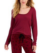Jenni by Jennifer Moore Womens Solid Long-Sleeve Pajama Top Only,1-Piece... - $25.17