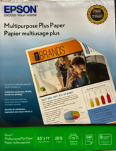 Epson - S450217-4 - Multipurpose Plus Paper - 8.5" x 11" - 500 sheets - $24.95