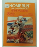 Atari 2600 Game Cartridge Home Run Baseball Excellent Condition With Box - $14.99