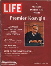 ORIGINAL Vintage Life Magazine February 2 1968 Premier Kosygin - £15.56 GBP