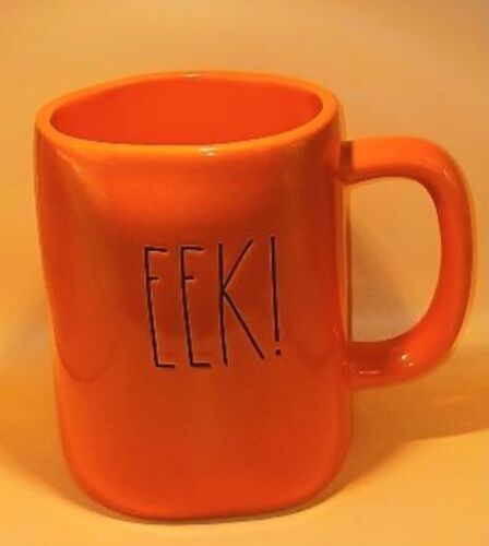 Rae Dunn Halloween by Magenta EEK! Orange Mug - $22.00