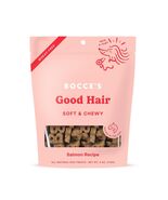 BestBy01/25 Bocce&#39;s Bakery Good Hair Dog Treats Salmon 6oz Soft Chewy Wh... - $51.00 MXN