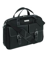 Laptop Briefcase Black Ballistic Nylon Mercury Luggage New With Tags - $75.36 CAD
