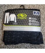 Athletic Works Youth Performance Thermal Underwear-Black XS (4-5)-NWT St... - $188.72 MXN