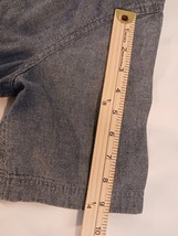 Wrangler Premium Quality Cotton Shirt Men's Blue Short Sleeve Button-Up Small image 7