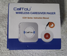 CallToU Wireless Caregiver Pager Model CC01BL 1-1AB New - $14.52