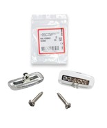 COACH Nose Pads Sunglasses Eyeglasses Clear /Silver Logo Replacement Gen... - €42,74 EUR