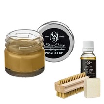 MAVI STEP Aurora Suede and Nubuck Shoe Care Kit - 138 Pastel Grey Brown - £27.96 GBP