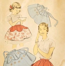 C1960s Advance Sew Easy Sewing Pattern Dress 6925 Mother Daughter Vintag... - €21,56 EUR