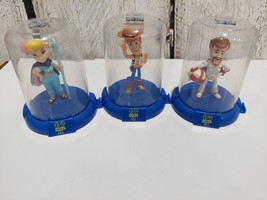 Domez Disney Pixar Toy Story 4 - Set of 3 w/ Woody, Bo-Peep, &amp; Duke Caboom - GUC - £11.12 GBP