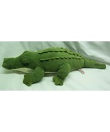 Aurora SOFT GREEN ALLIGATOR OR CROCODILE 18&quot; Plush Stuffed Animal Toy - $19.80