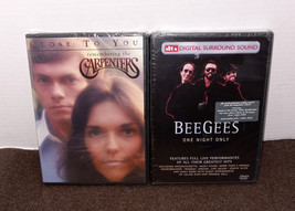 Close To You Remembering The Carpenters &amp; BeeGees One Night Only DVD Lot of 2 - £22.41 GBP