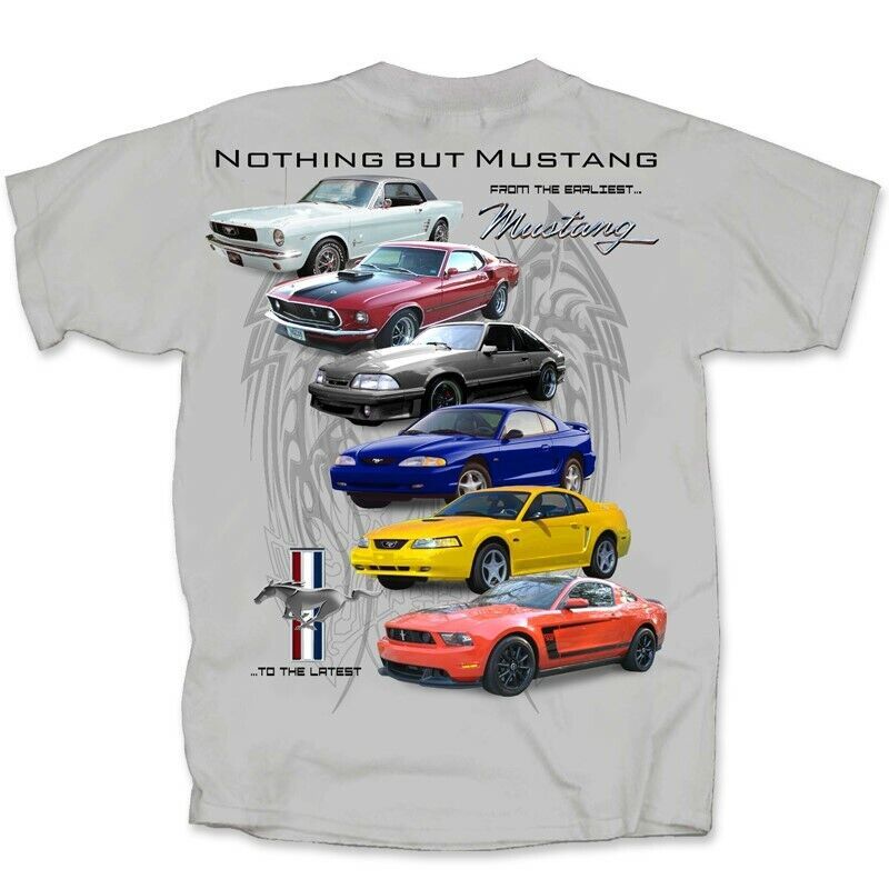 Nothing But Ford Mustang Collection Short Sleeve T-Shirt  NEW Fast Free Ship