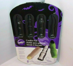 WILTON NEW Halloween Mold Cookie Pan Fingers Zombie Witch Skeleton Monster Candy - £20.51 GBP