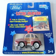ERTL Preschool Ford Little Muscle - 1946 Woody American Muscle Brown Ford New - £14.07 GBP