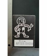 ROD WHITE ZOMBIE - VINTAGE AFTER SHOW MAR. 06, 1996 CONCERT TOUR BACKSTA... - $186.40 MXN