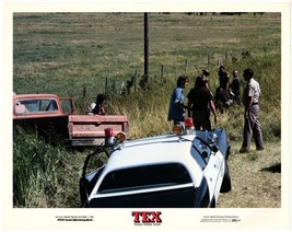 *S.E. Hinton&#39;s TEX (1982) Matt Dillon&#39;s Truck Runs Into Ditch as Police Swarm - £31.97 GBP
