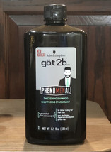 GOT2B Phenomenal Thickening Shampoo Mens 16.9 oz Schwarzkopf Lot Of 4 - £34.79 GBP