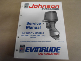 1991 Johnson Evinrude Outboards 90 Loop V Models 120 140 185 225 250 300... - £60.01 GBP