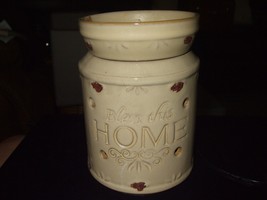 Bless This Home Ceramic Illumination Fragrance Warmer by Candle Warmers Etc. - £20.62 GBP