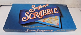 Super Scrabble Board Game Complete with Game Board Tiles Book and Score ... - $39.18