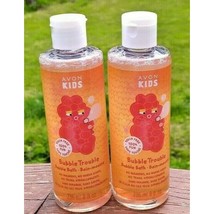 Avon Kids Bubble Trouble Bubble Bath Apple Burst 8 FL OZ - Lot of 2 - $12.09 CAD