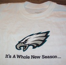 Philadelphia Eagles Nfl Football 2007 Team Schedule T-Shirt Large New - £13.10 GBP