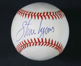 Steve Lyons Signed Autographed Official American League (OAL) Baseball - COA - £23.59 GBP